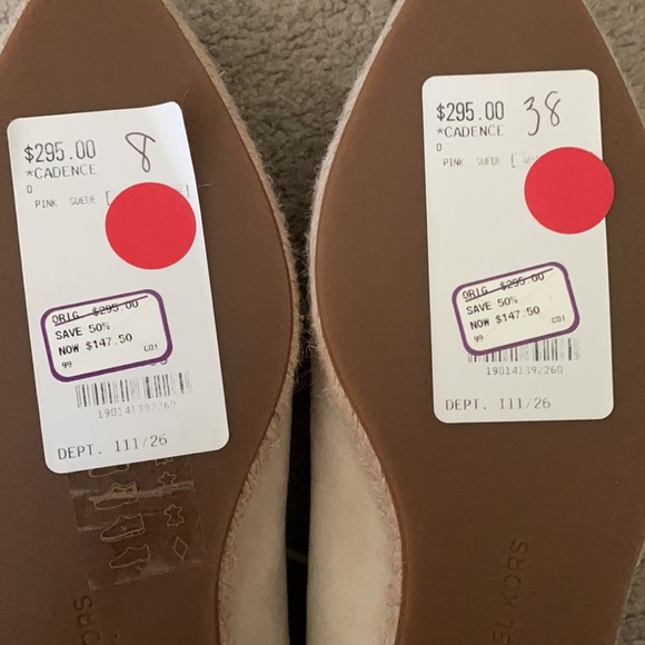 MICHAEL KORS LACE UP SANDALS NTW size 8 - Picture 5 of 5